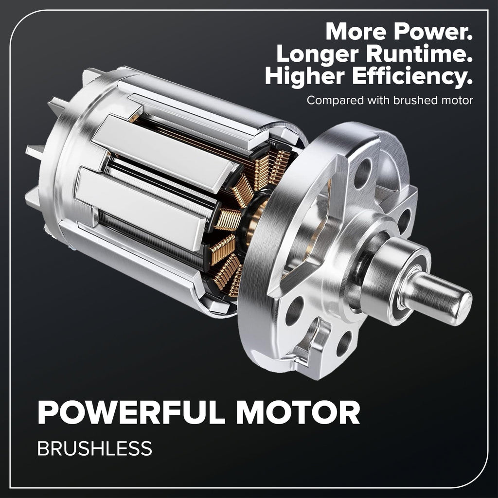 24V 1/4" 1950 in/lbs Brushless Impact Driver Premium Kit: (1) 2.0 Ah Battery, (1) 30W Charger & Cable and 23-piece Accessory Sets