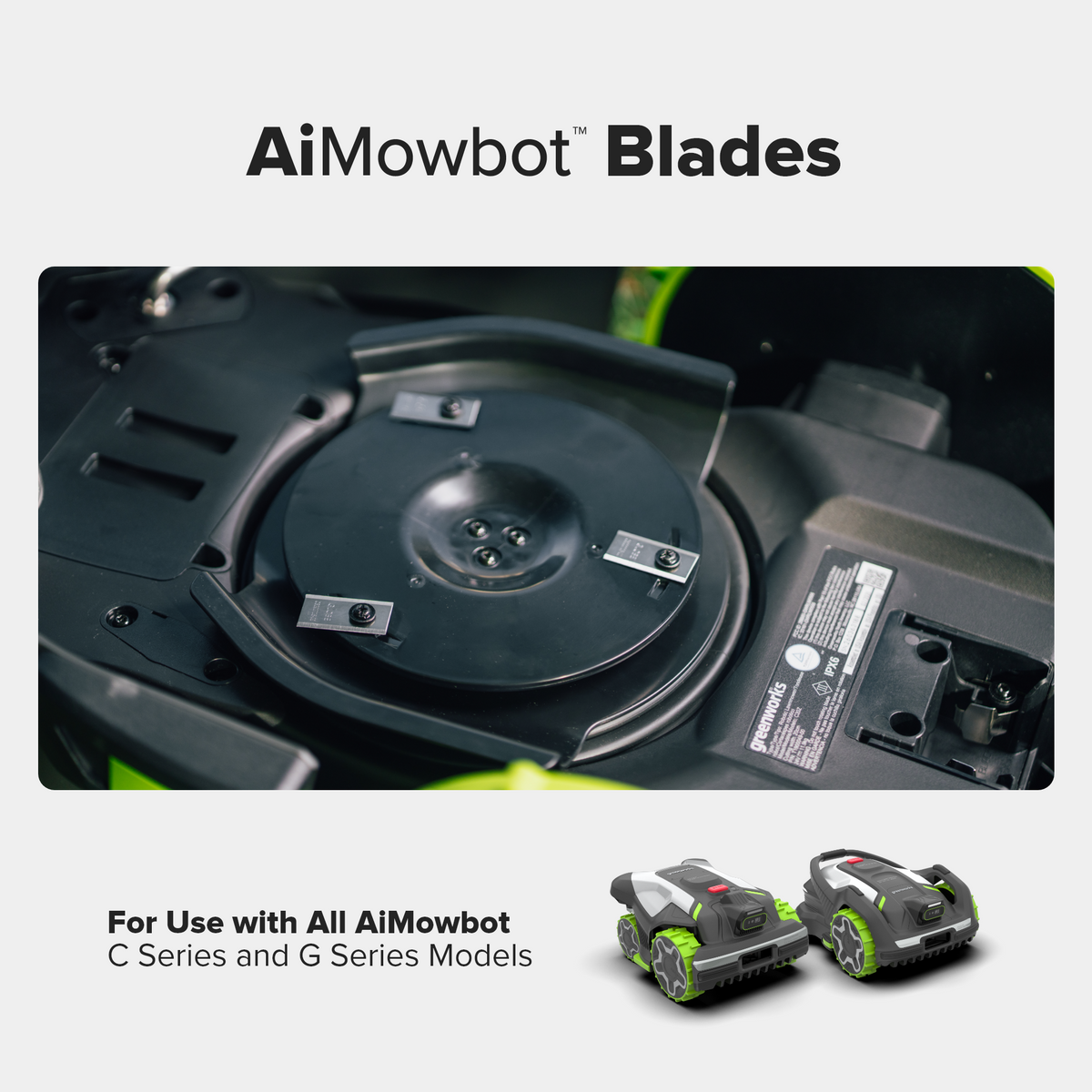 AiMowbot™ Replacement Blades (45-Pack)