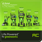 2700 PSI 1.2 GPM Cold Water Electric Pressure Washer