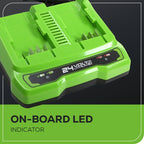 24V 2A Dual-Port Battery Charger