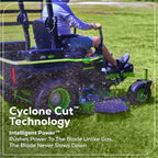 60V 54" MaximusZ Zero Turn Riding Mower: (2) 20.0 Ah (2) 8.0 Ah and (2) 4.0 Ah Batteries and 1.5kW Charger, MZ5461