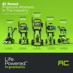 2000 PSI 1.2 GPM Cold Water Electric Pressure Washer