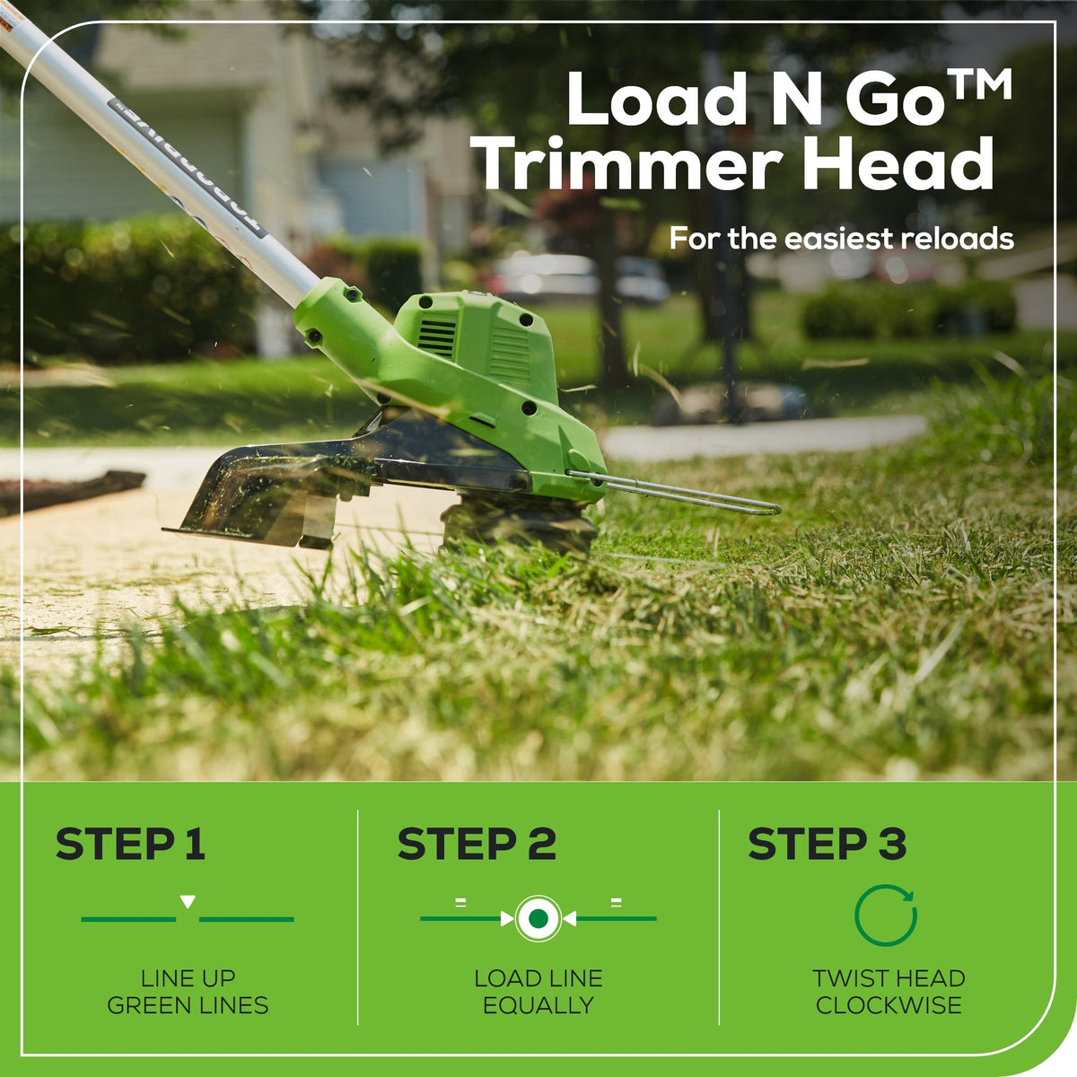 40V 15" Gen 2 Cordless Battery String Trimmer (Tool Only)