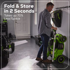 OPEN BOX 60V 21" Cordless Battery Dual Blade Self-Propelled Mower, (1) 8Ah battery and 6A Charger, LM2146S