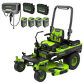 60V 54" MaximusZ Zero Turn Riding Mower with (2) 20.0 Ah, (4) 8.0 Ah Batteries and 1.5kW Charger, MZ5461