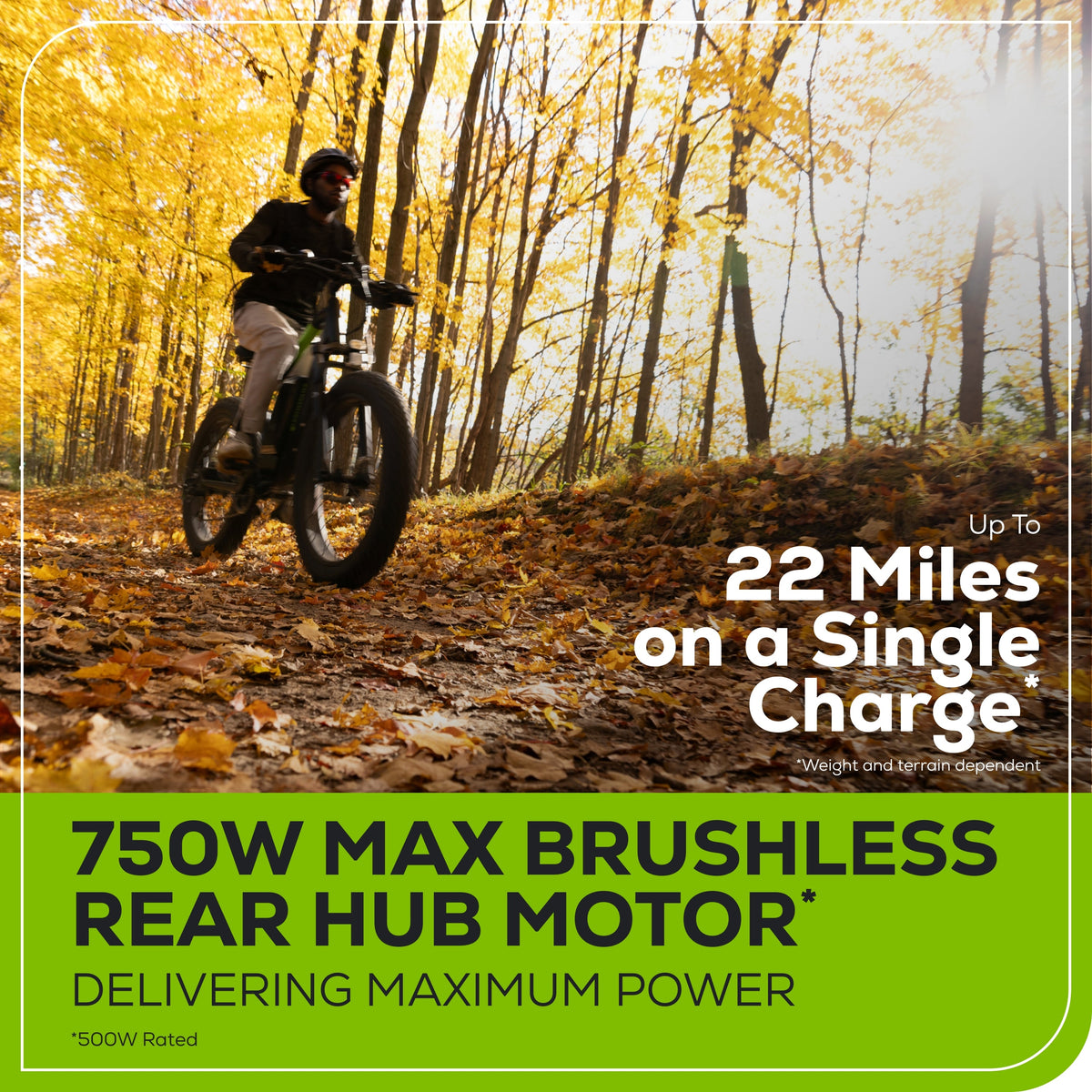 60V VENTURE Series 26" Fat Tire Electric Mountain Bike (Tool Only)
