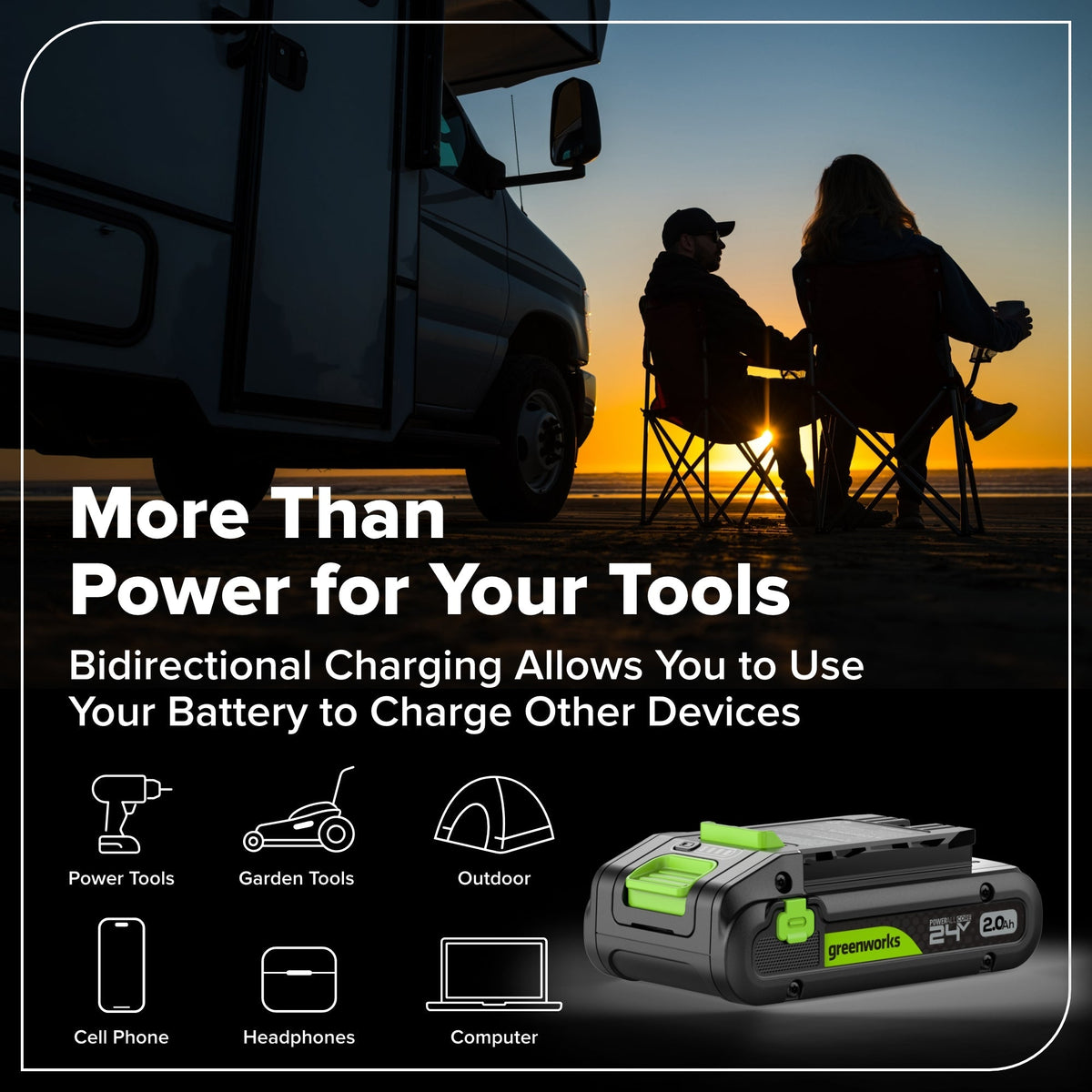 24V Cordless 400 in-lbs Drill/Driver Power Tool 4PC Combo Kit: (2) 2.0 Ah USB-C Batteries and 30W USB-C Fast Charger