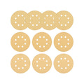 10PC 5" 8-Hole Hook and Loop Sanding Discs Pad Kit Random Orbit Sandpaper