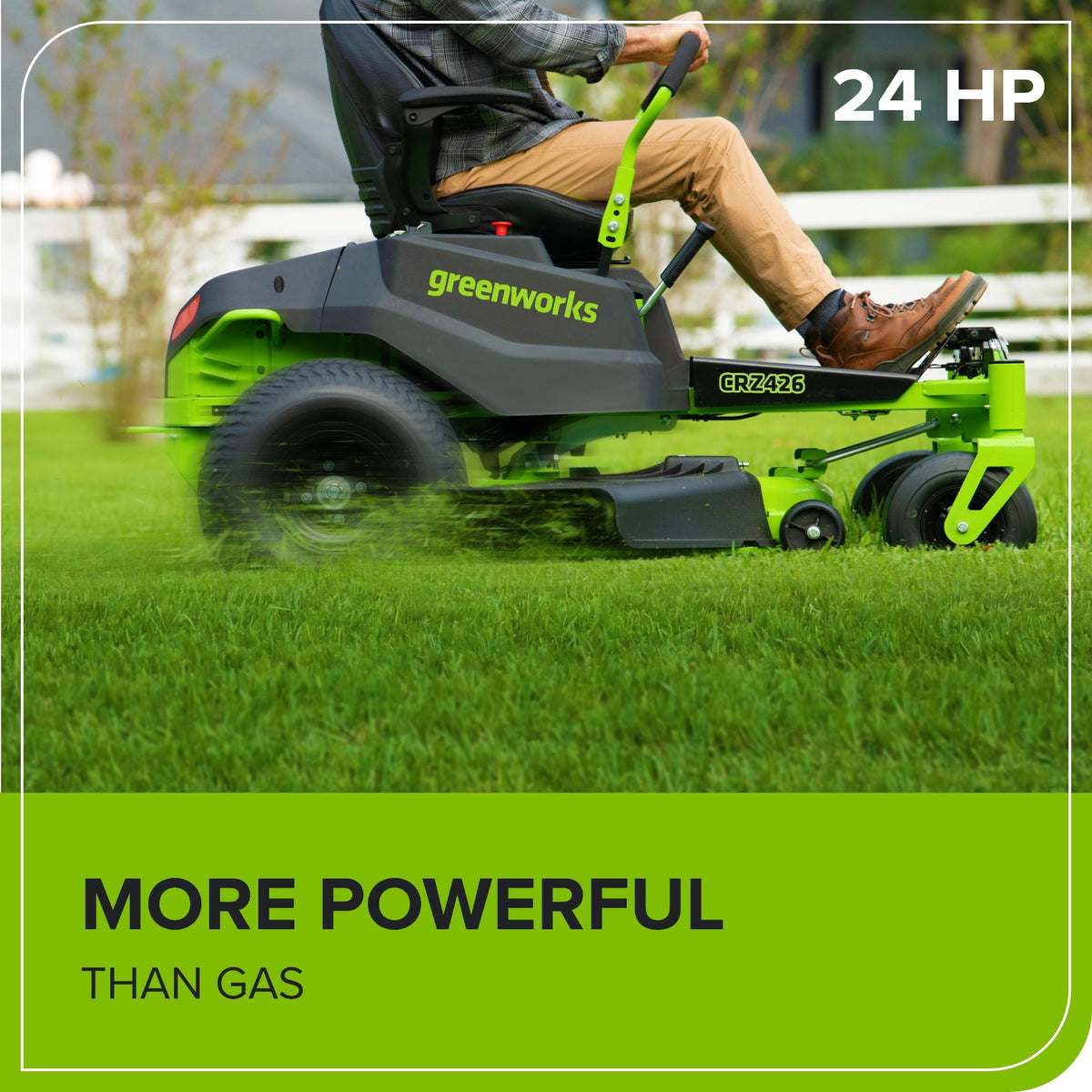 60V 42" Electric CrossoverZ Zero Turn Mower: (4) 8 Ah Batteries and 600W Wall Charger, CRZ4262