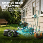 AiMowbot Wire-Free RTKVision Robotic Mower C30Z | 3/4 Acre