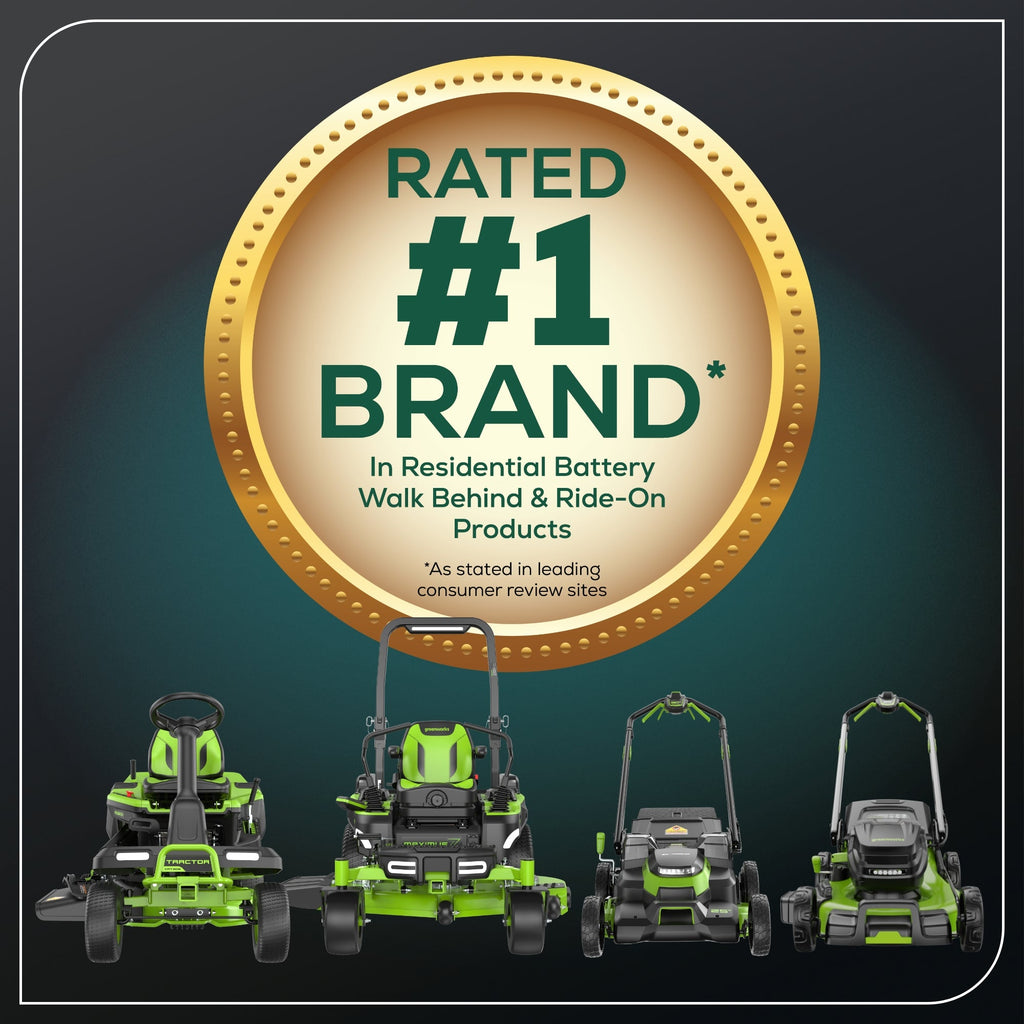 80V 42" Cordless Battery CrossoverT Riding Lawn Mower, (4) 5.0Ah Batteries and 600W Wall Charger, CRT4282