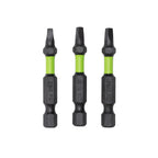 Pro 3-PC  S2 2” Impact Rated Bits - Square (#2)