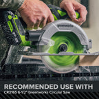 Pro 24-Tooth 6-1/2" Demolition Circular Saw Blade with Construction-Grade Carbide Teeth