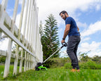 48V (24V x 2) 15" Cordless Battery TORQDRIVE String Trimmer Combo Kit, 24V 320 CFM Blower and 24V 22" Hedge Trimmer: (2) 2.0 Ah USB Batteries and Charger