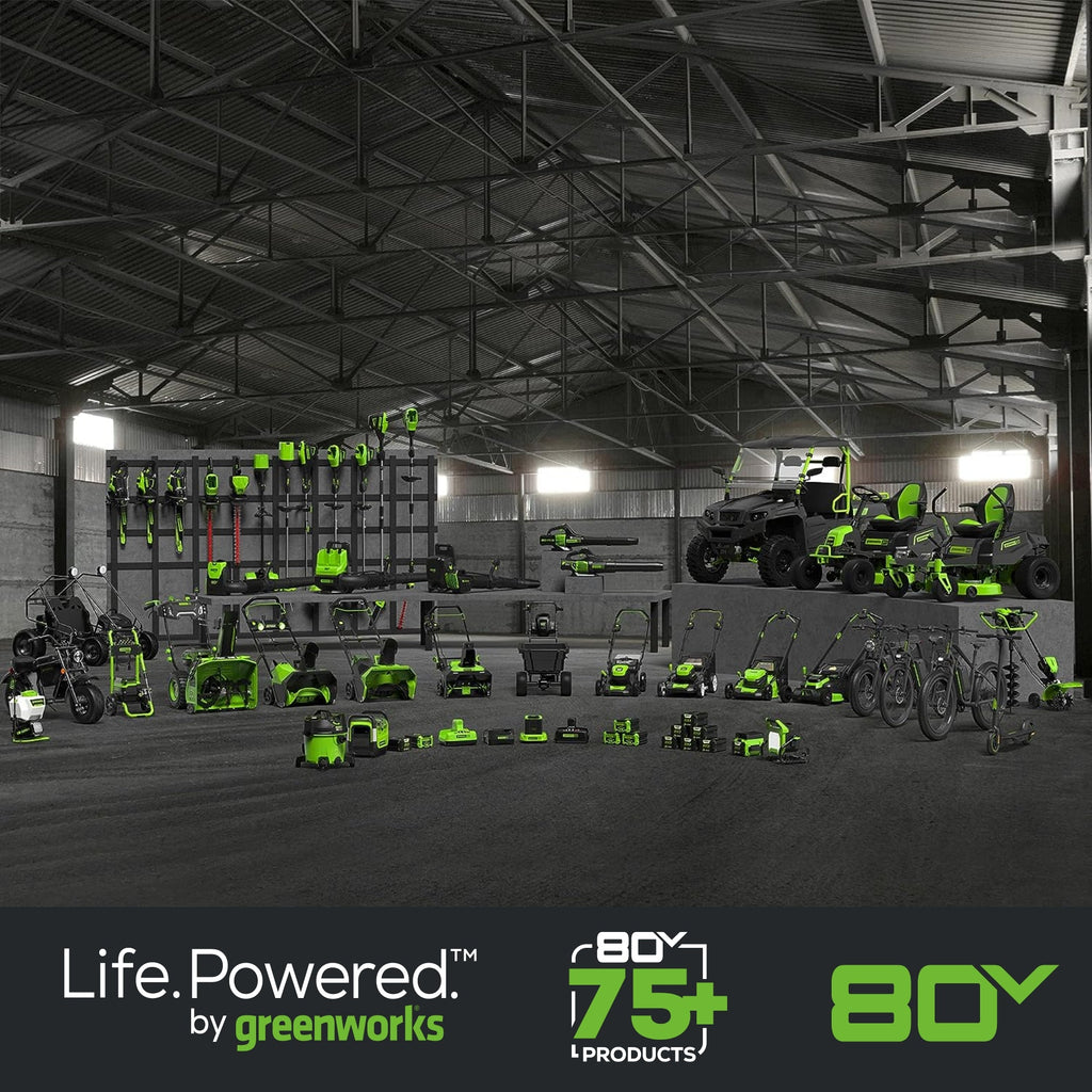 80V 21" Cordless Battery 4-in-1 Push Mower and 16" String Trimmer Combo Kit, (1) 4.0 Ah Battery and (1) Rapid Charger