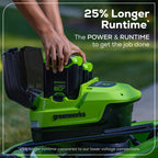 60V 21" Cordless Battery Self-Propelled Mower: (2) 5Ah Battery and 6A Rapid Charger, LM2156S