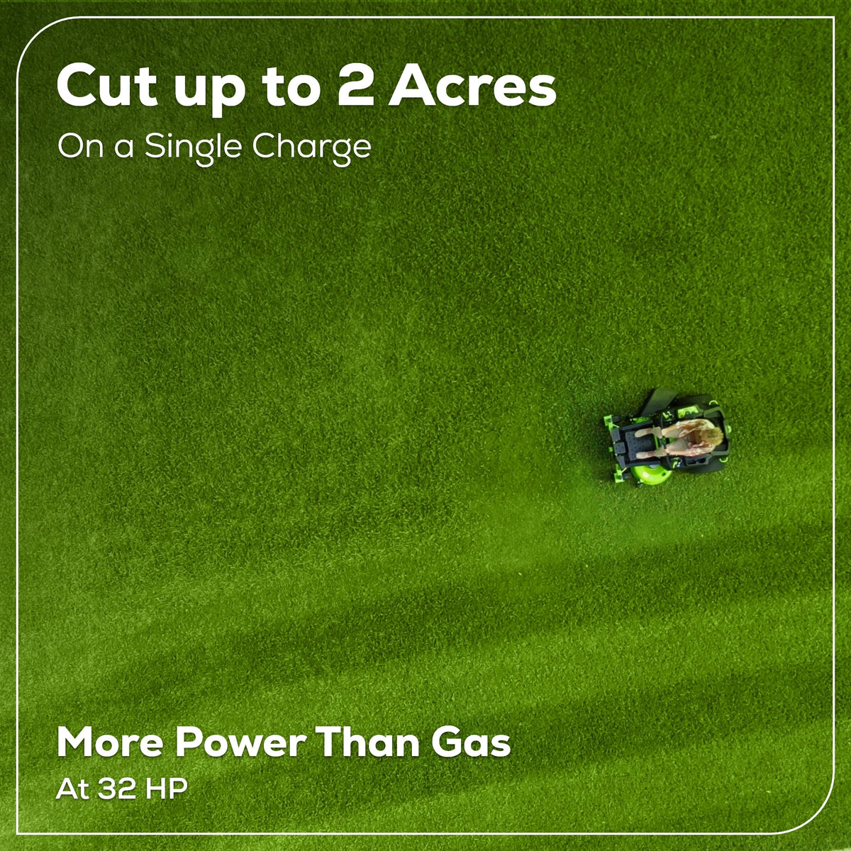 80V 42" Cordless Battery CrossoverZ Zero Turn Lawn Mower, (4) 5Ah Batteries and (3) Dual-Port Chargers, CRZ4282
