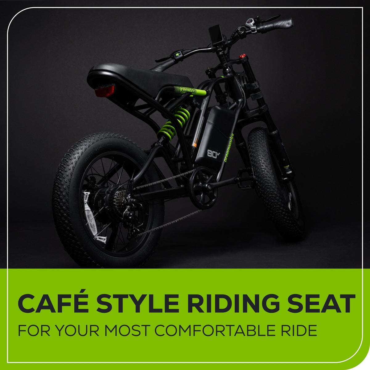 60V VENTURE Series 20" Fat Tire Electric Utility Bike (Tool Only)