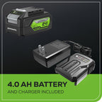 24V Cordless Battery Heat Gun: 4.0 Ah Battery and Charger