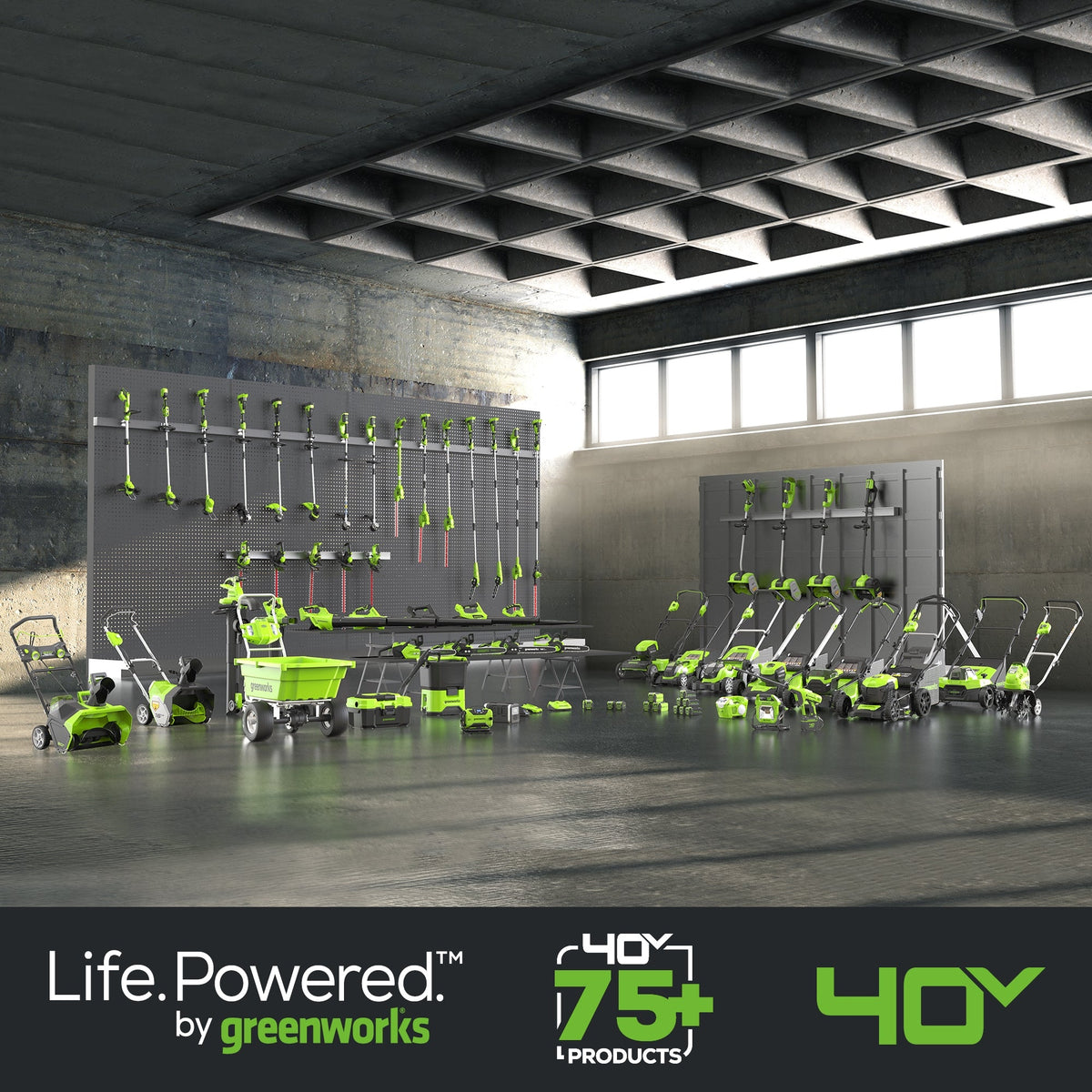 40V 12" Cordless Battery LED Snow Shovel: 4.0 Ah Battery and Charger