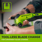 24V Cordless 280 in-lbs Drill/Driver Power Tool 10PC Combo Kit: (3) 2.0 Ah USB-C Batteries, (2) 30W USB-C Charger Block, and (2) 3' 100W USB-C Cable