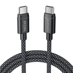 6FT 140W Fast Charging Cord, Bi-Directional USB-C