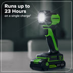 24V Cordless 400 in-lbs Drill/Driver Power Tool 4PC Combo Kit: (2) 2.0 Ah USB-C Batteries and 30W USB-C Fast Charger