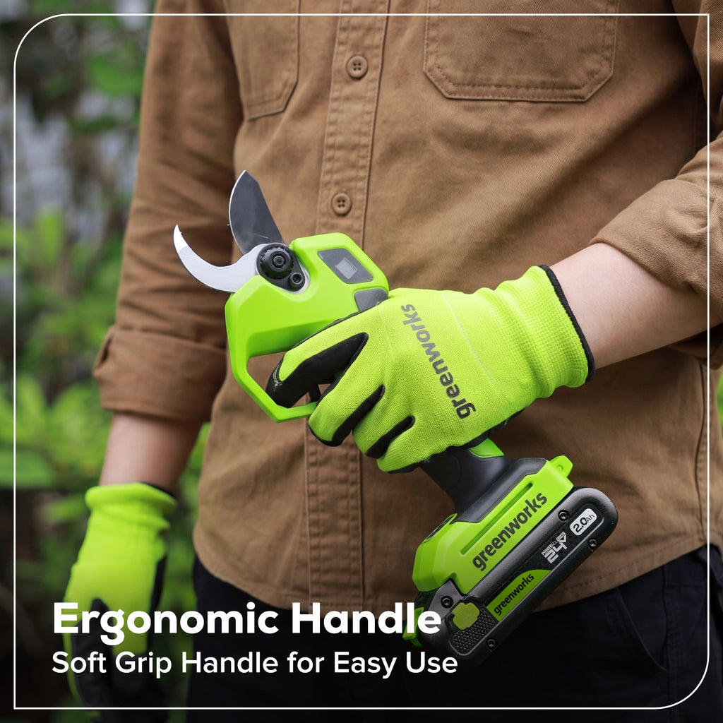 24V 1.25" Pruning Shear: 2.0Ah Battery and 30W Charger