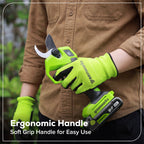 24V 1.25" Pruning Shear: 2.0Ah Battery and 30W Charger
