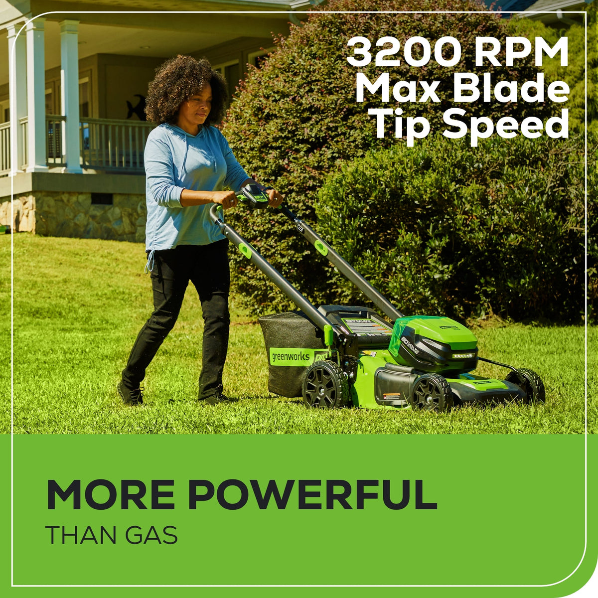 80V 21" Cordless Battery 4-in-1 Push Mower and 730CFM Leaf Blower Combo Kit, (1) 4.0 Ah Battery and (1) Rapid Charger