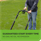 40V 21" Cordless Battery Self-Propelled Lawn Mower: 5.0 Ah Battery and 2A Charger, LM2144S