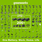 24V 10" Cordless String Trimmer (Tool Only): (20) Blades